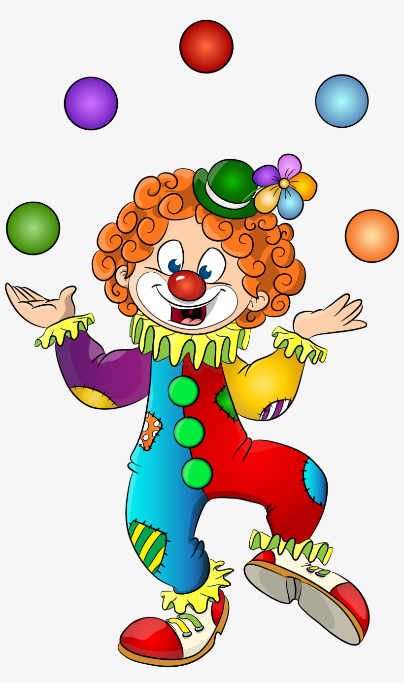 Clown Clipart, transparent png