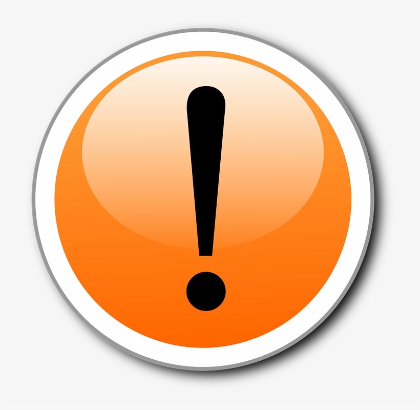 Exclamation Warning Alert, transparent png