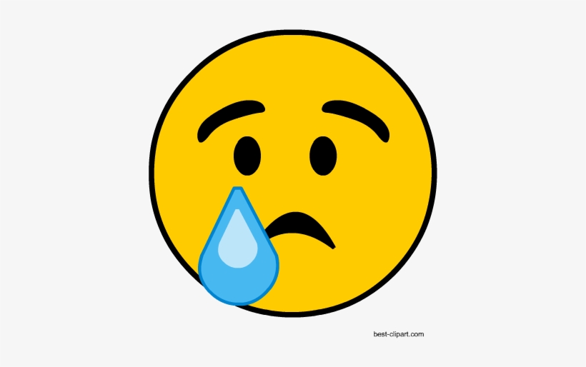Tear Emoji Drop Clip Art