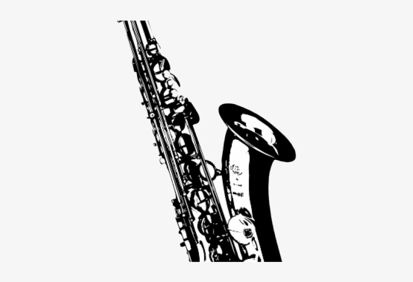 Tenor Sax Clip Art, transparent png