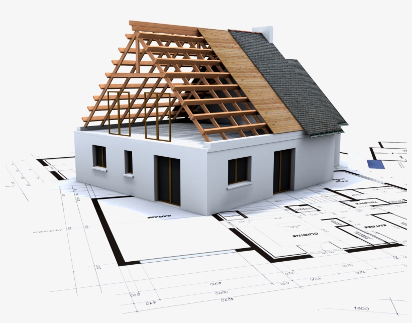 Construction Building Png - Building A House Png, transparent png