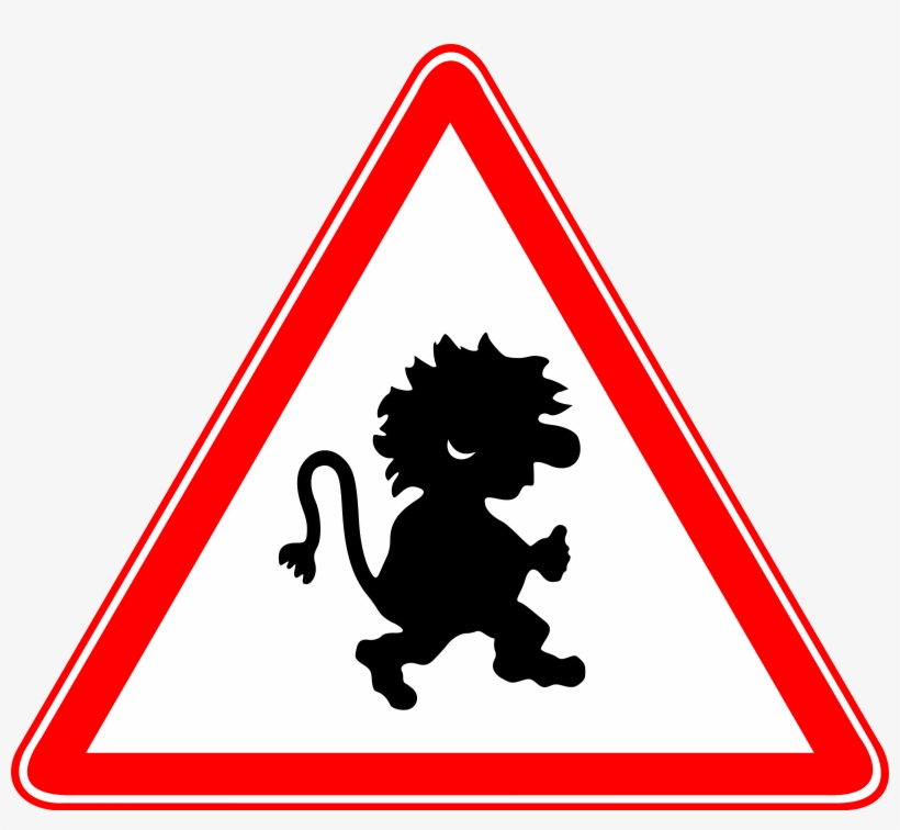 This Free Icons Png Design Of Beware Of Trolls Sign, transparent png