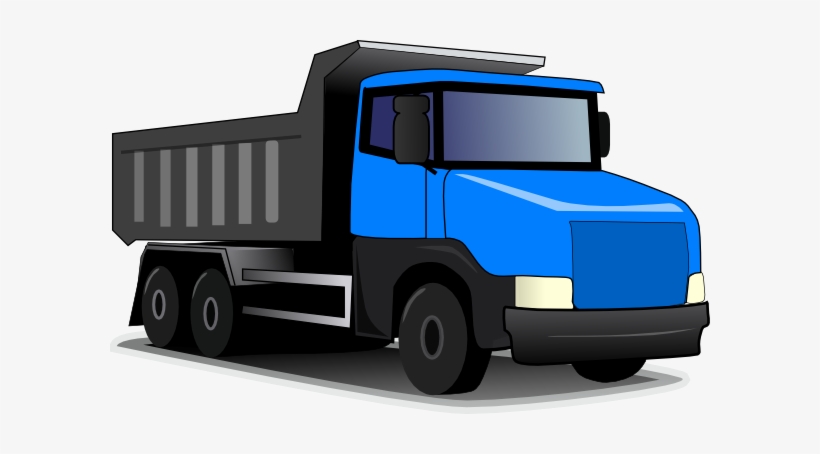 Small - Dump Truck Clip Art, transparent png