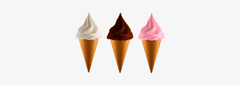 Realistic Ice Cream Cone, Ice Cream, Horn, Cream Png - Ice Cream, transparent png