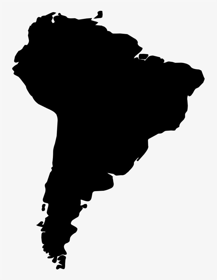 Font South America Comments - South America Clipart, transparent png