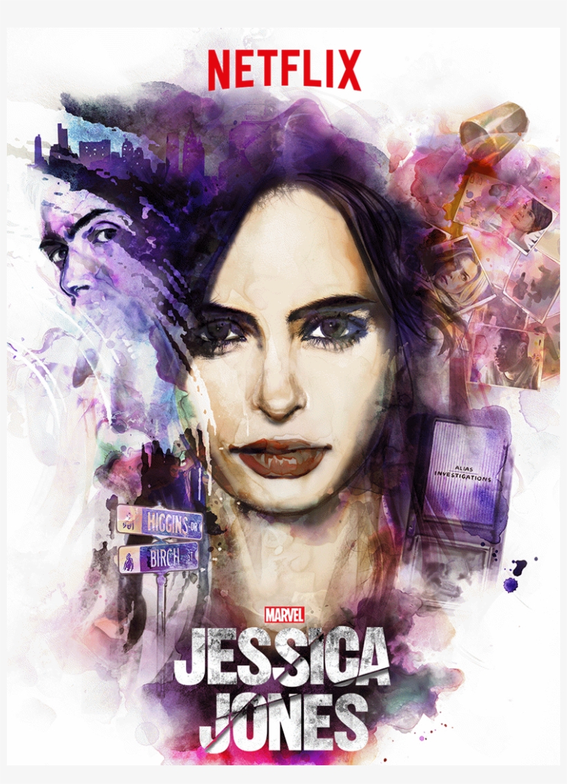 Marvel And Netflix Can Do No Wrong When They Do Team-up - Marvel's Jessica Jones Season 2 Cover, transparent png