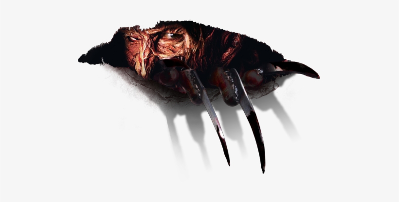 Transparent Freddy Krueger Bursting Through Your Blog - Nightmare On Elm Street Collection (blu-ray Disc), transparent png