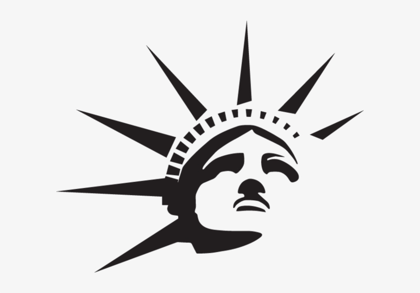 Statue Of Liberty Crown Png - Statue Of Liberty Small Tattoo, transparent png