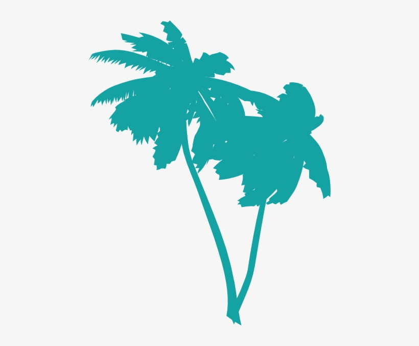 Free Tree Silhouette - Palm Tree Vector Png, transparent png