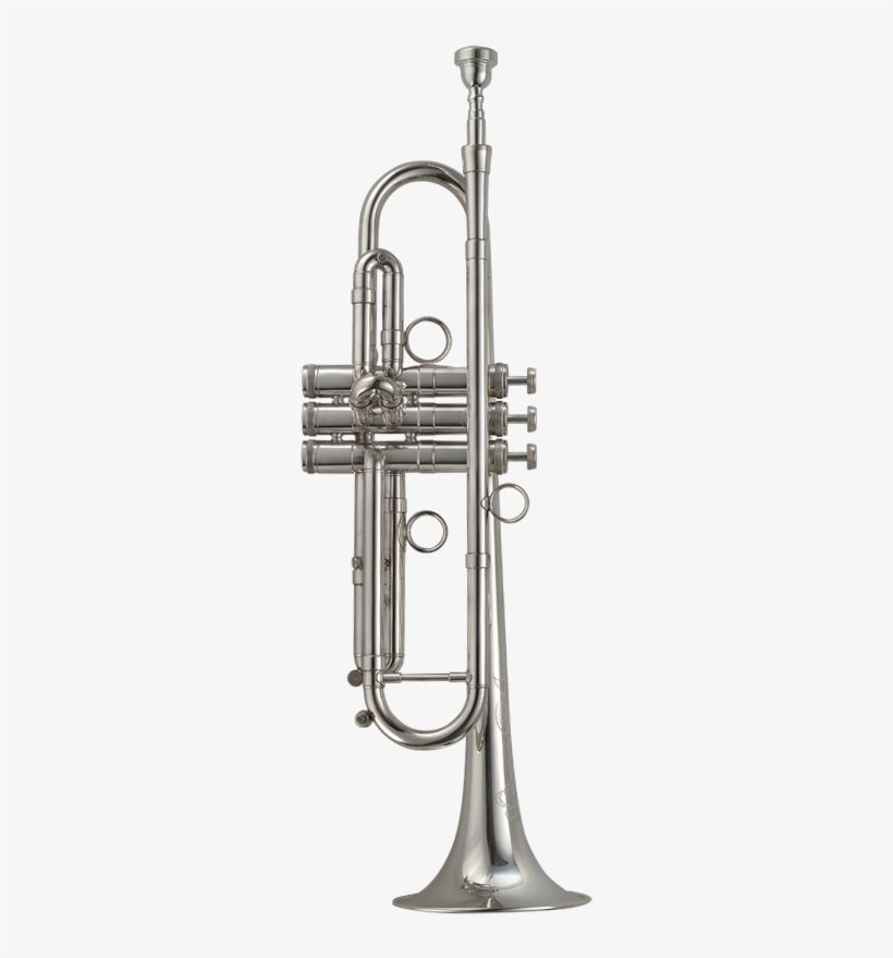 Silver Trumpet Png Jpg Royalty Free Library - P. Mauriat Pmt-600gsp Trumpet Silver Plated, transparent png