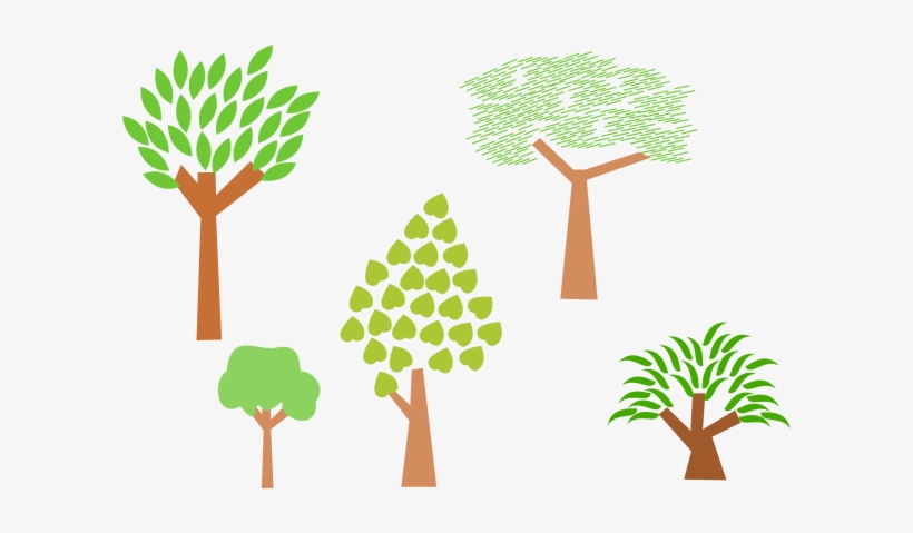 Cartoon Trees Svg Clip Arts 600 X 399 Px, transparent png