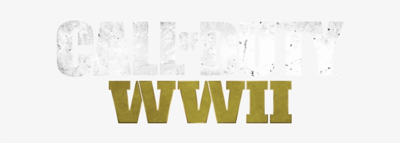 Call Of Duty - Call Of Duty Wwii Letters, transparent png