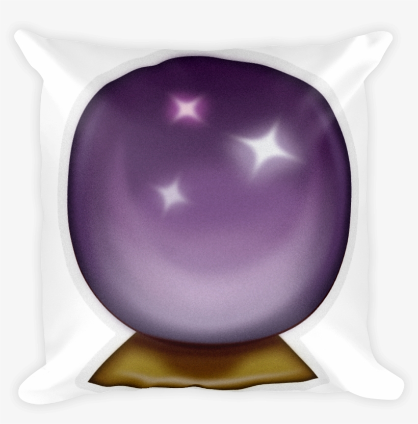 Emoji Pillow - Crystal Ball - Emoji, transparent png