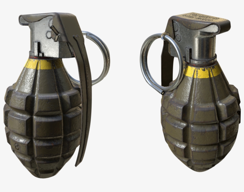 Free Png Hand Grenade Bomb Png Images Transparent - Hand Grenade Png, transparent png