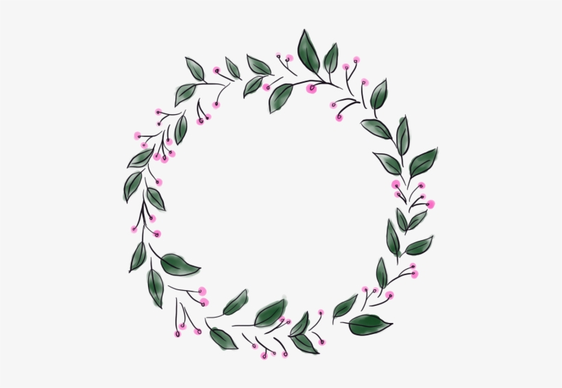 Circle Border, Circle, Border, Element Png And Psd - Transparent Flower Circle Border, transparent png
