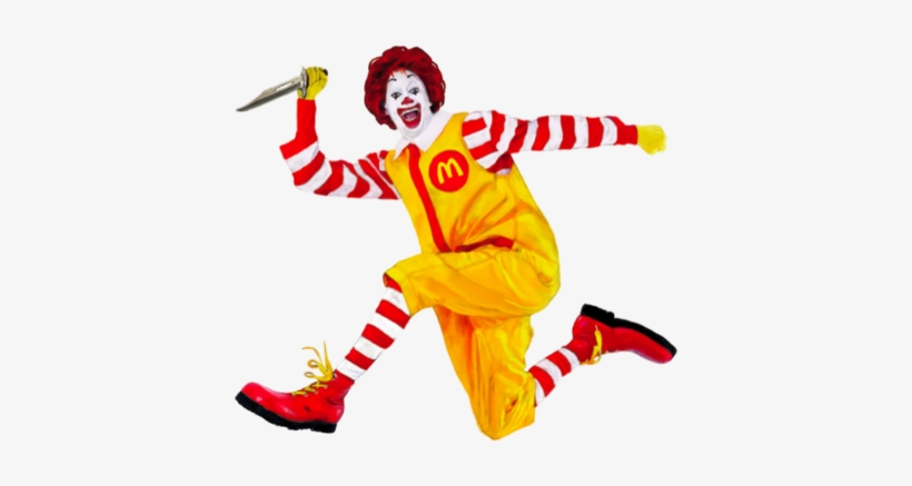 Killer Clown Psd55344 - Ronald Mcdonald Png, transparent png