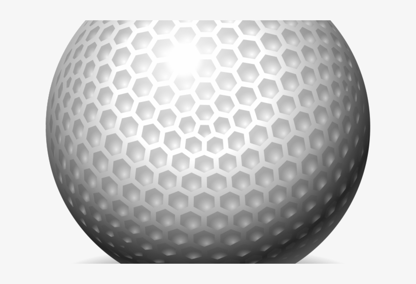 Golf Ball Clipart Big - Golf Ball Shower Curtain, transparent png