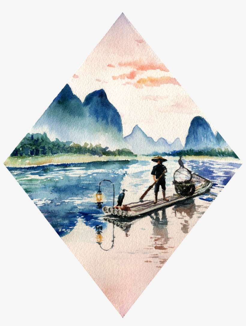 Tang Dynasty Ruqun Dress - Painting, transparent png