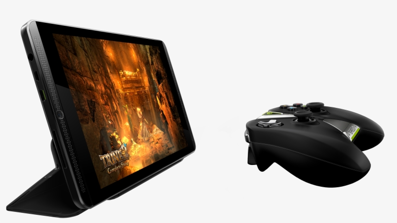 Shield Tablet, Cover, And Wireless Controller, Used, transparent png