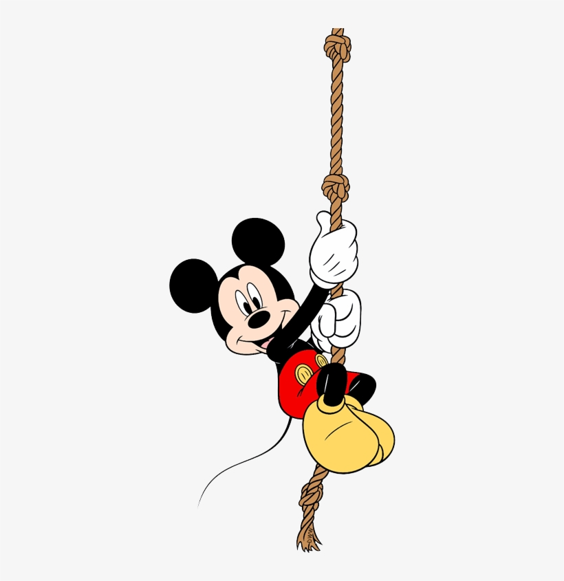 Disney's Mickey Mouse - Mickey Na Corda, transparent png