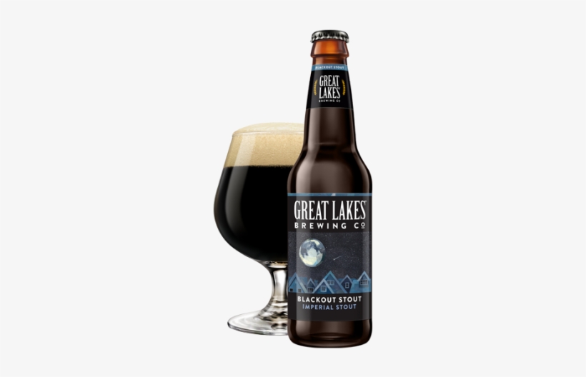 Great Lakes Brewery Stout, transparent png