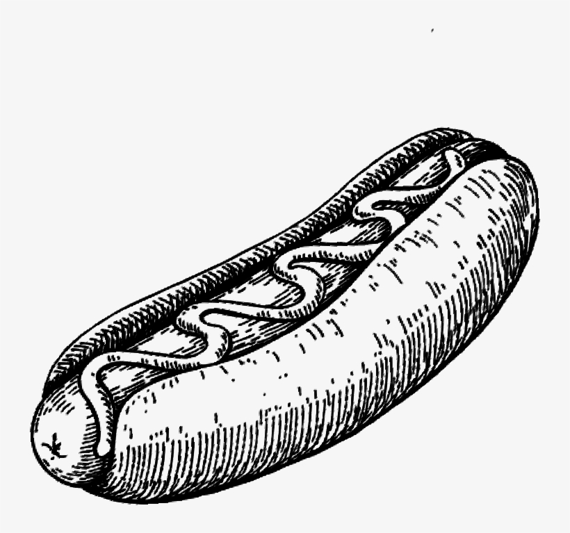Hotdog Sausages - Library, transparent png