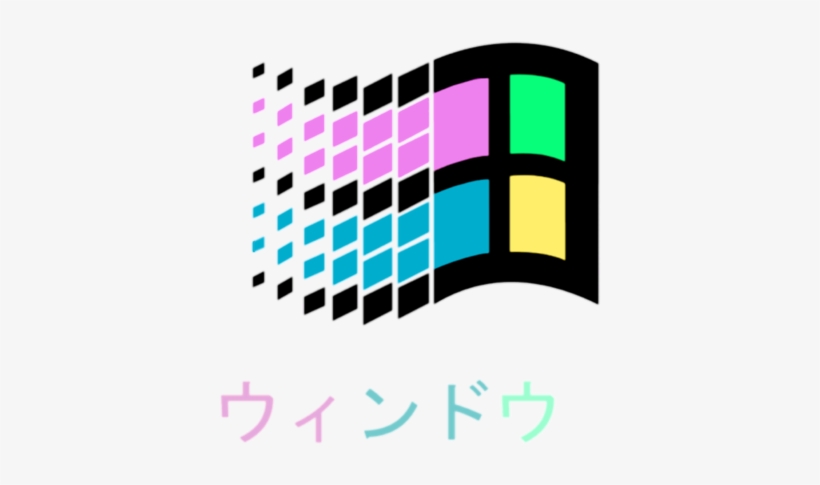Vapor Wave Png Svg Black And White Library - Windows I Don T Feel So Good, transparent png