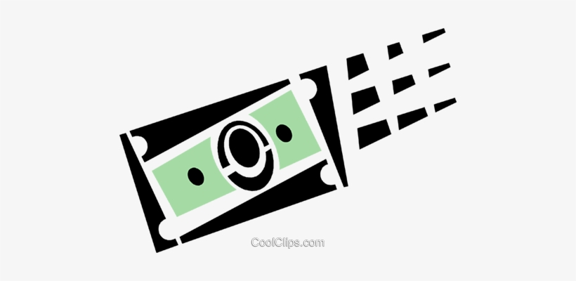 Dollar Bill Royalty Free Vector Clip Art Illustration, transparent png