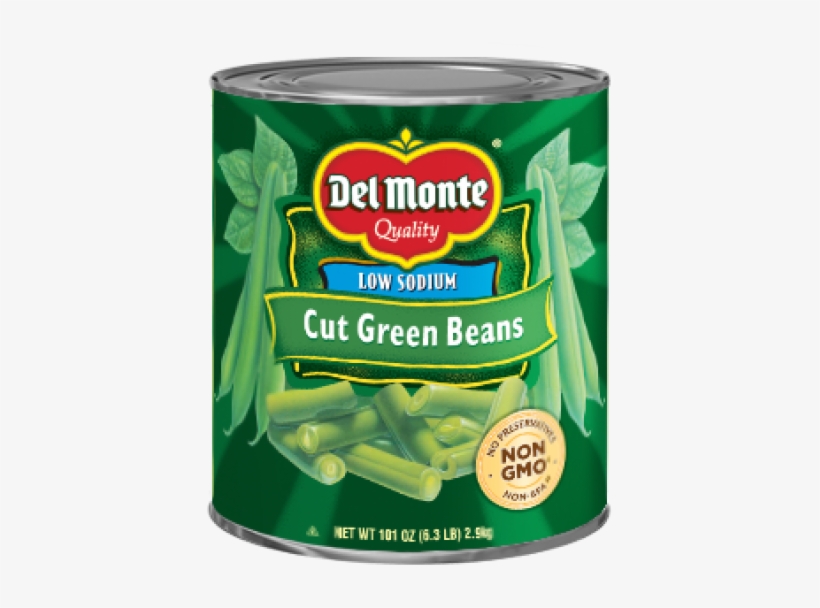 Del Monte® Low Sodium Cut Green Beans Del Monte Can Blue Lake Fancy