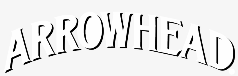 Arrowhead 01 Logo Black And White - Calligraphy, transparent png
