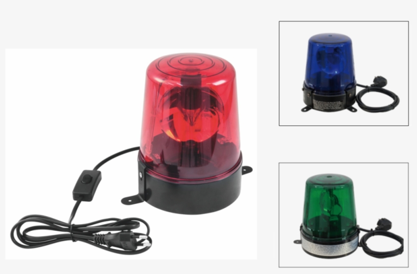 Eurolite Police Light De-1 Red - Party Effects 50603025, transparent png