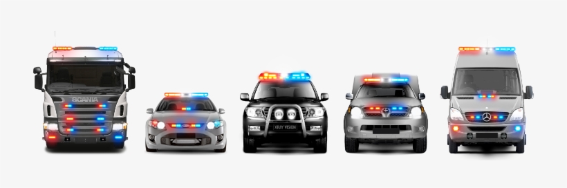 Ems-vehicles - Xray Vision Driving Light Mount, transparent png