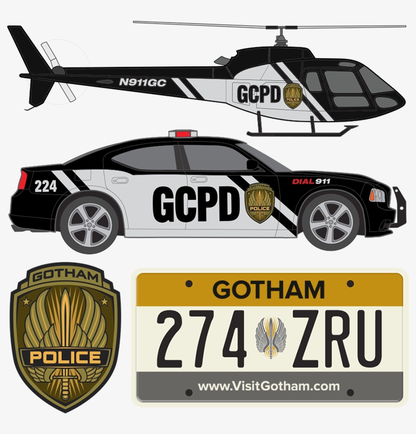 Gothampolice2, transparent png