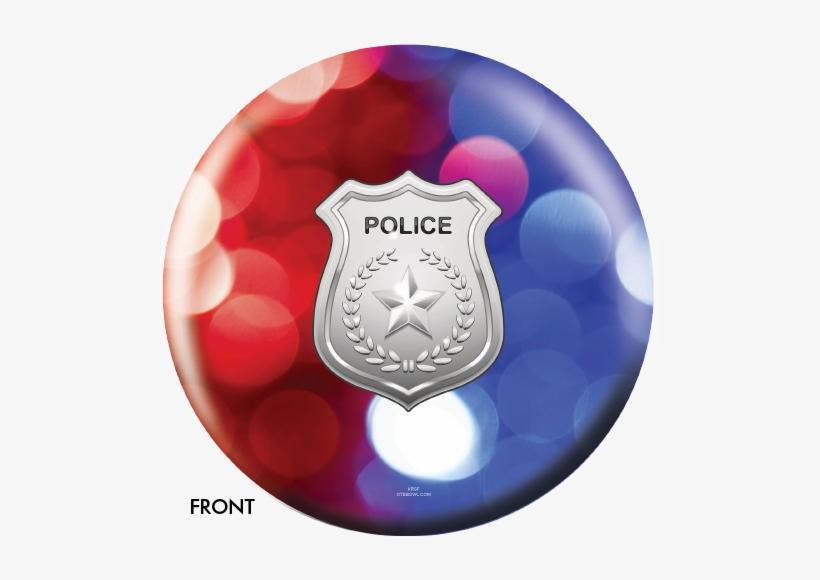 Police Bowling Ball, transparent png
