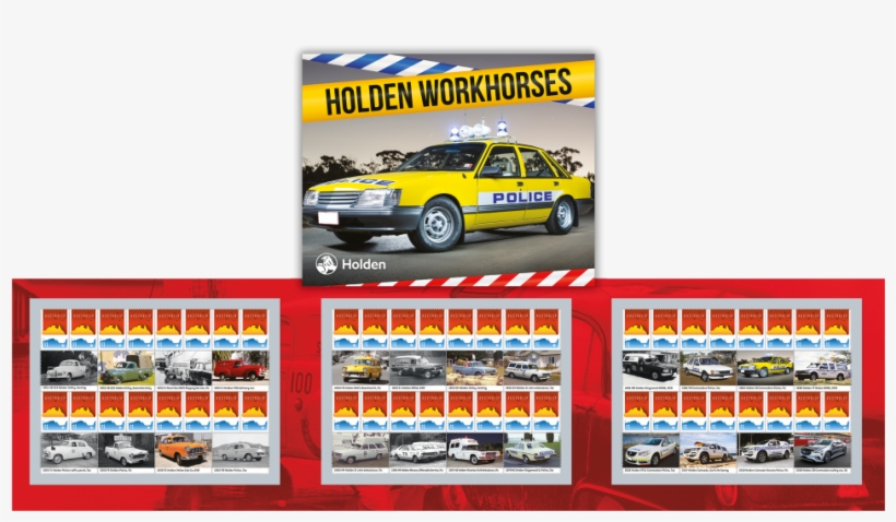 Holden Workhorses Licensed Stamp Pack - Group A, transparent png