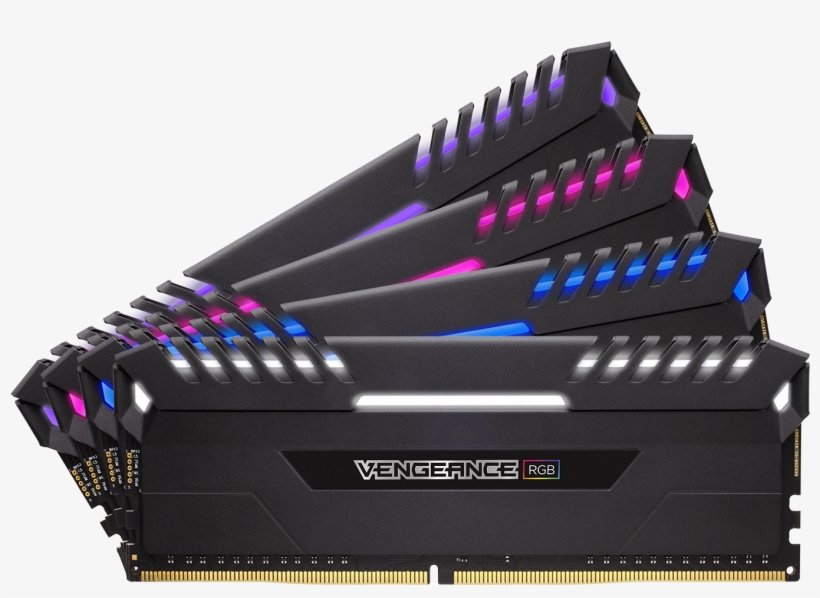 Ram Png Image - Corsair Vengeance Rgb Cmr32gx4m4c3600c18 32gb (4x8gb), transparent png