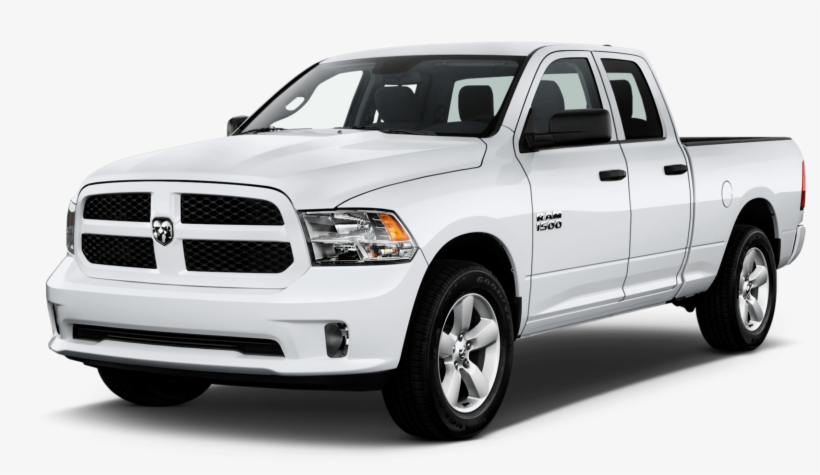 Clip Art Of A Red Dodge Ram Pickup Truck With Tinted - 2017 Ram 1500 Express Crew Cab, transparent png