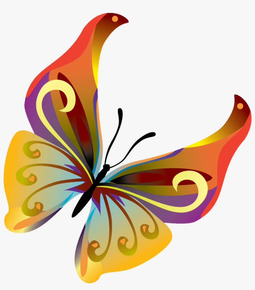 Butterflies Vector Png Transparent Image - Butterfly Vector Transparent, transparent png