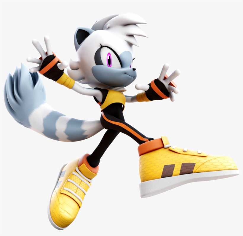 Sonic Tangle The Lemur, transparent png