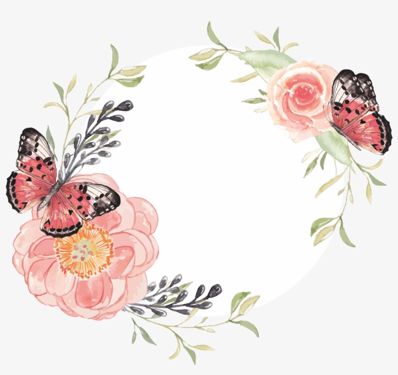 Vector Watercolor Butterfly Vector - Flowers & Butterflies #3 Backpack By Julianarw, transparent png