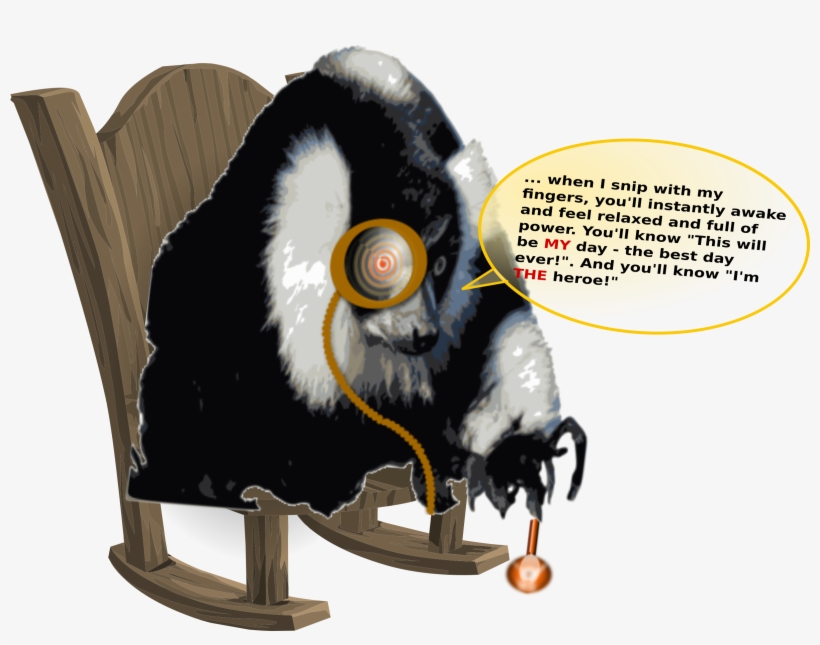 This Free Icons Png Design Of Lemur Hypnotising More, transparent png