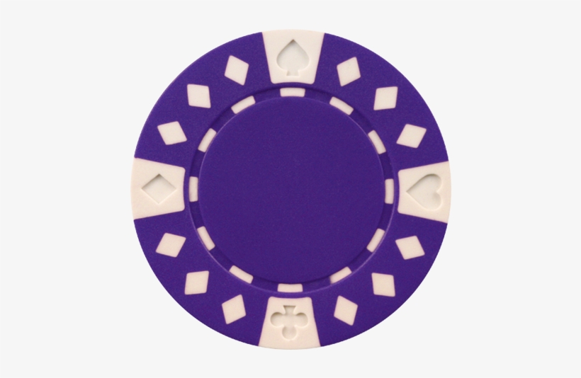 Clay Composite Diamond Suited Poker Chips 50 - Diamond Suited Poker Chip, transparent png
