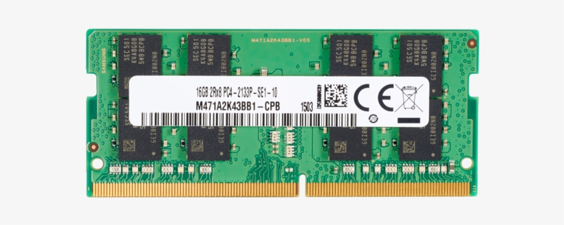 Hp 16gb Ddr4-2400 Ecc Reg Ram - Ddr4 Sodimm 8gb Hp, transparent png