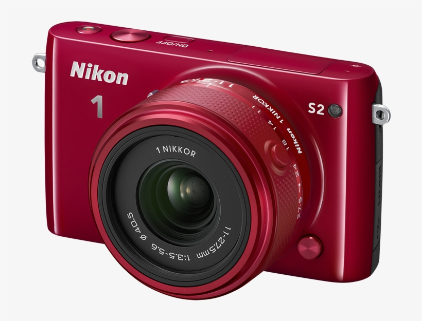 Cx Format - Nikon 1 S2 Mirrorless Camera, transparent png