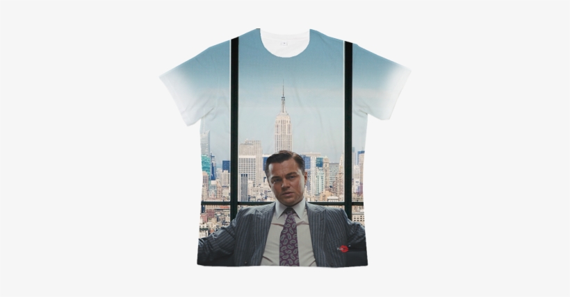 Leo Wall St Kiss All Over T-shirt - Gentleman, transparent png