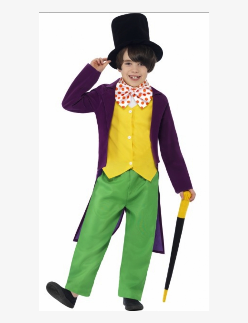 Willy Wonka Fancy Dress, transparent png