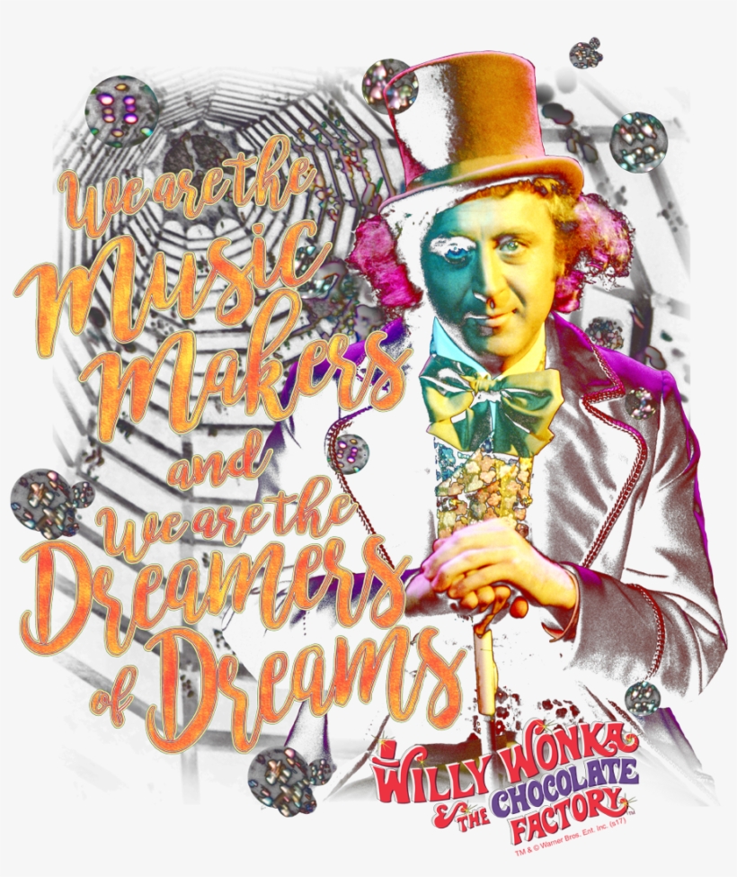 Willy Wonka & The Chocolate Factory Music Makers Men's - Director Mel Stuart: Willy Wonka And The Chocolate, transparent png