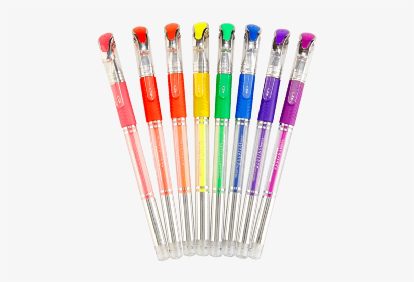 Plastic Gel Pens - Pens Png, transparent png