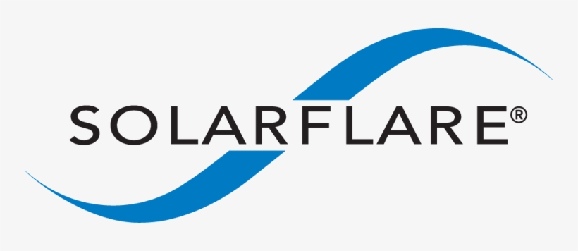 Solarflare Logo-standard - Solarflare Flareon Sfn7042q Dual-port 40gbe Qsfp+ Pcie, transparent png
