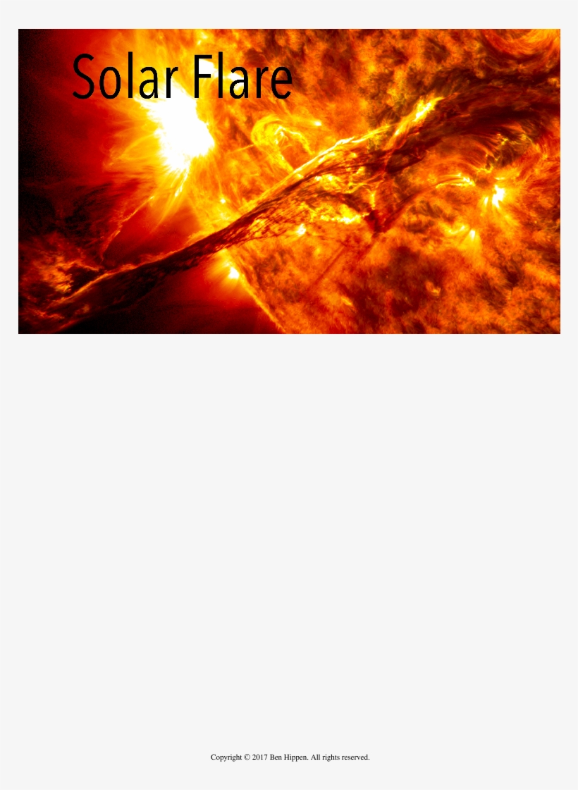 Solar Flare Sheet Music Composed By Ben Hippen 1 Of - Solar Flares, transparent png